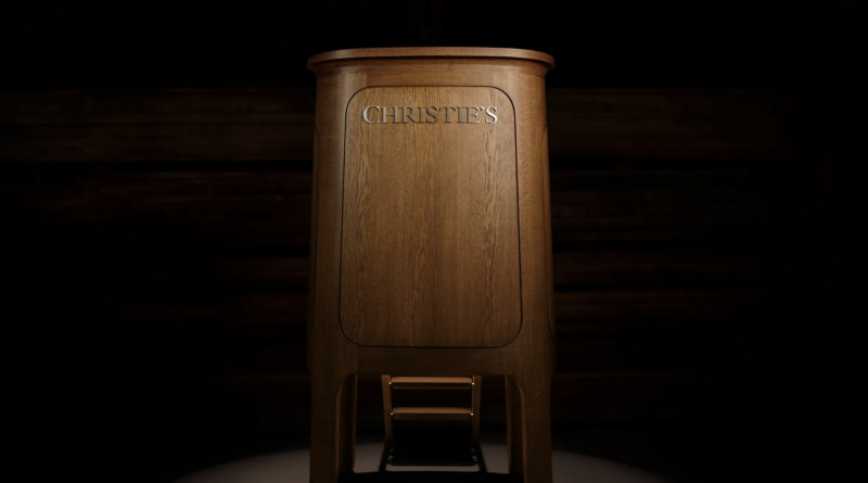 Джони Айв спроектировал трибуну для аукционов Christie’s