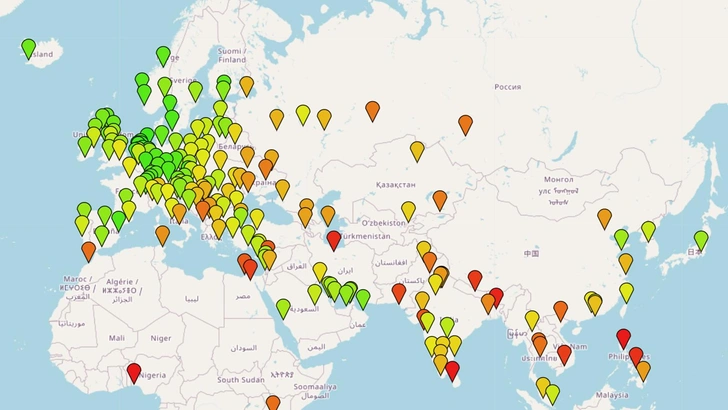 Калининград 167-й, Москва 242-я. Восемь городов России попали в общемировой рейтинг качества жизни