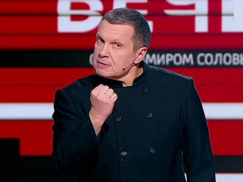 «Фашистская тварь»: Италия вызвала посла России после слов Соловьёва в адрес Мелони