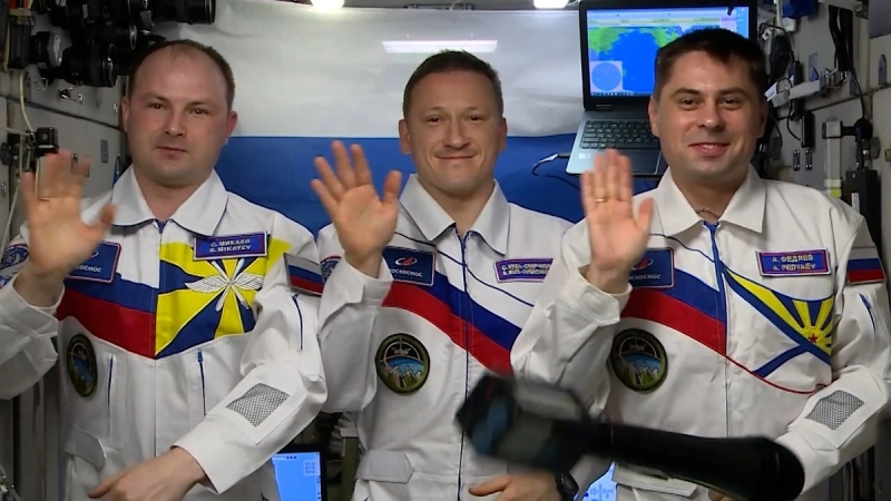 Космонавты с МКС поздравили россиян с 65-й годовщиной полёта Гагарина