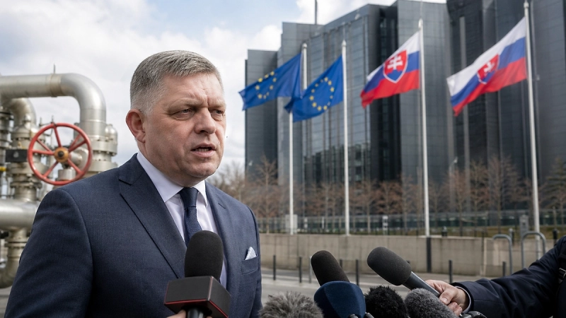 Словакия подала жалобу в суд ЕС из-за запрета газа из РФ