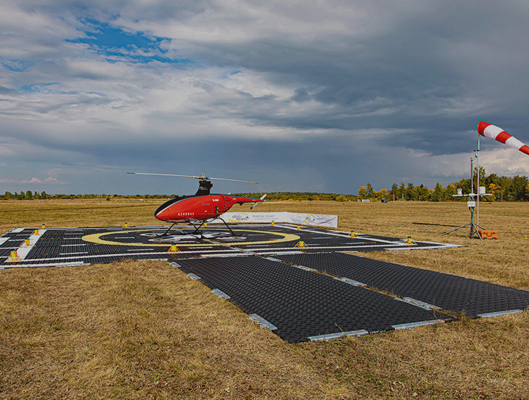 Helipoints — Устройство посадочных площадок для БПЛА