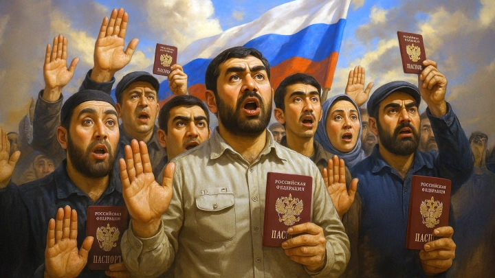 Русские паспорта активно раздают мигрантам не просто так: Вскрылась тайная миссия, навязанная России
