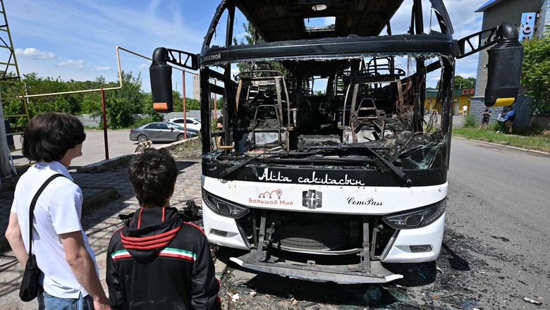 В ДНР опубликовали список пассажиров автобуса, атакованного ВСУ в Енакиево