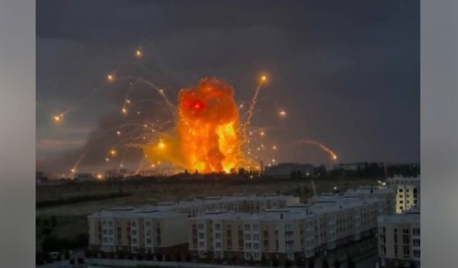 Зеленский сообщил, что рвануло в Вишневом под Киевом
