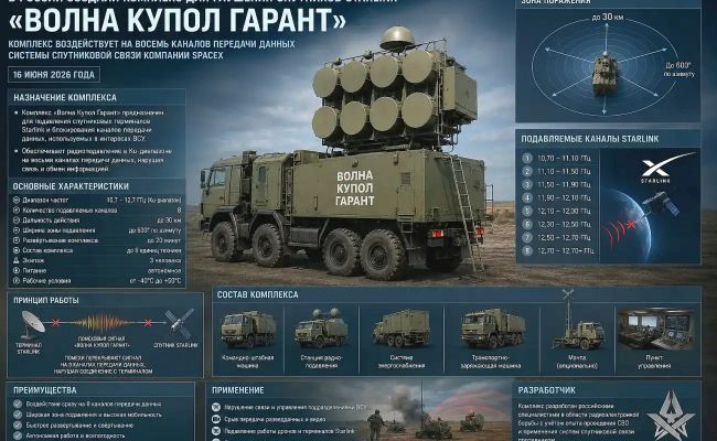 Комплексы «Волна Купол Гарант» приведут к краху Маска и его Starlink — Z-паблики