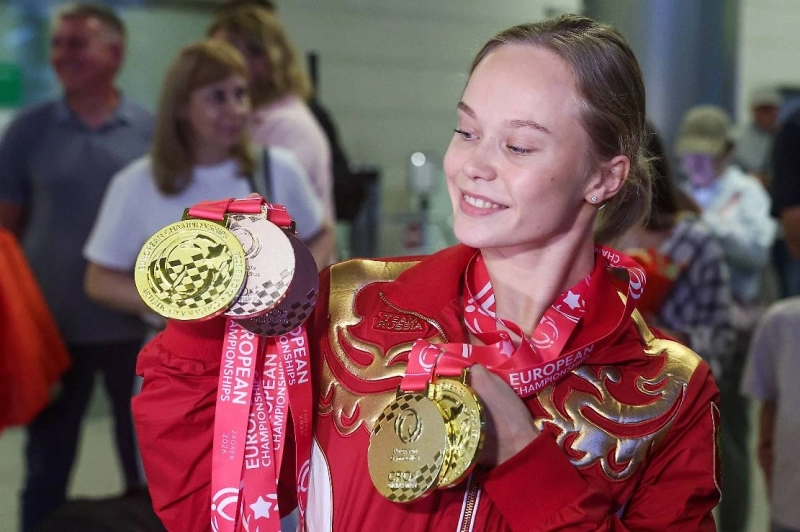 Сборная России выиграла общий медальный зачёт ЧЕ по спортивной гимнастике